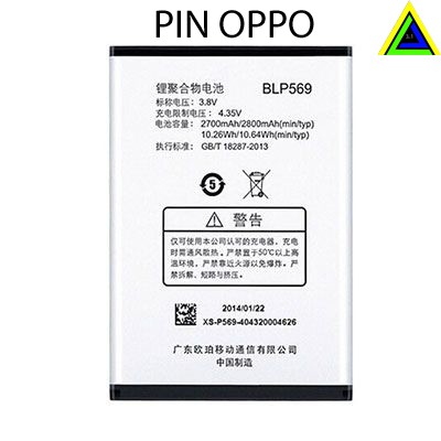 Pin Oppo Find 7A X9006/Find 7 X9076 Find 7 X9007 mã BLP569 Zin Máy - Bảo hành đổi mới / Giá Rẻ