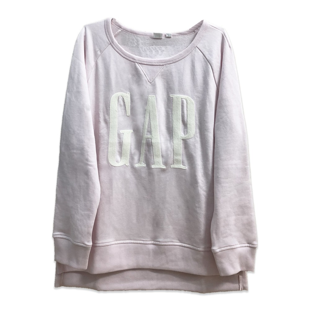 [SIÊU RẺ-CHÍNH HÃNG] Áo Sweater Hàng Xuất KHẩu GAP Nữ Tay Dài Siêu CHất. Màu Hồng và Màu Trắng