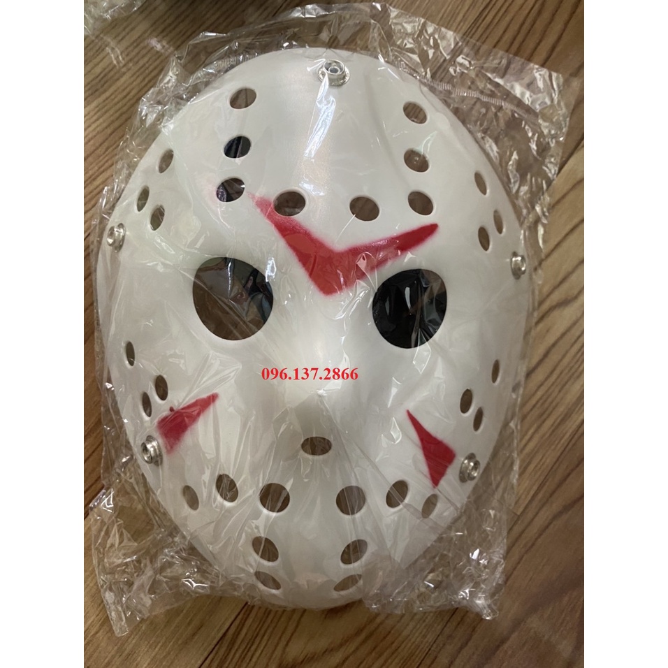 Mặt nạ Jason hóa trang Halloween leegoal Lỗ tròn