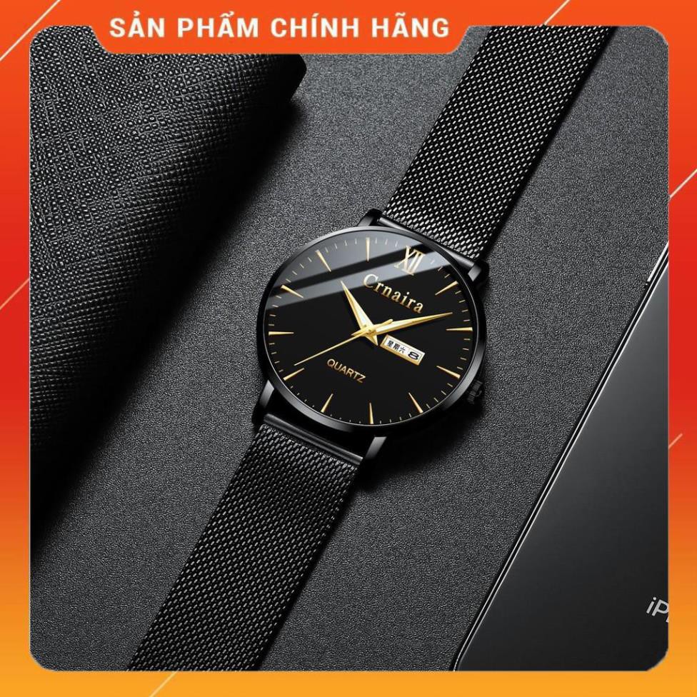 [Hàng Chính Hãng] Đồng hồ nam Crnaira Cr079 hàng chính hãng dây thép đặc ko gỉ [Uy tín về chất lượng] | BigBuy360 - bigbuy360.vn