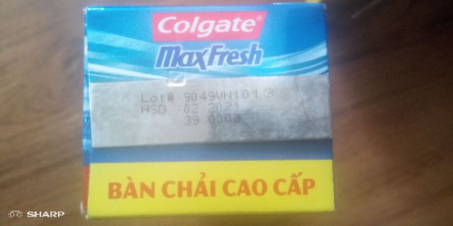 (Tặng bàn chải cao cấp) - kem đánh răng colgate maxfresh