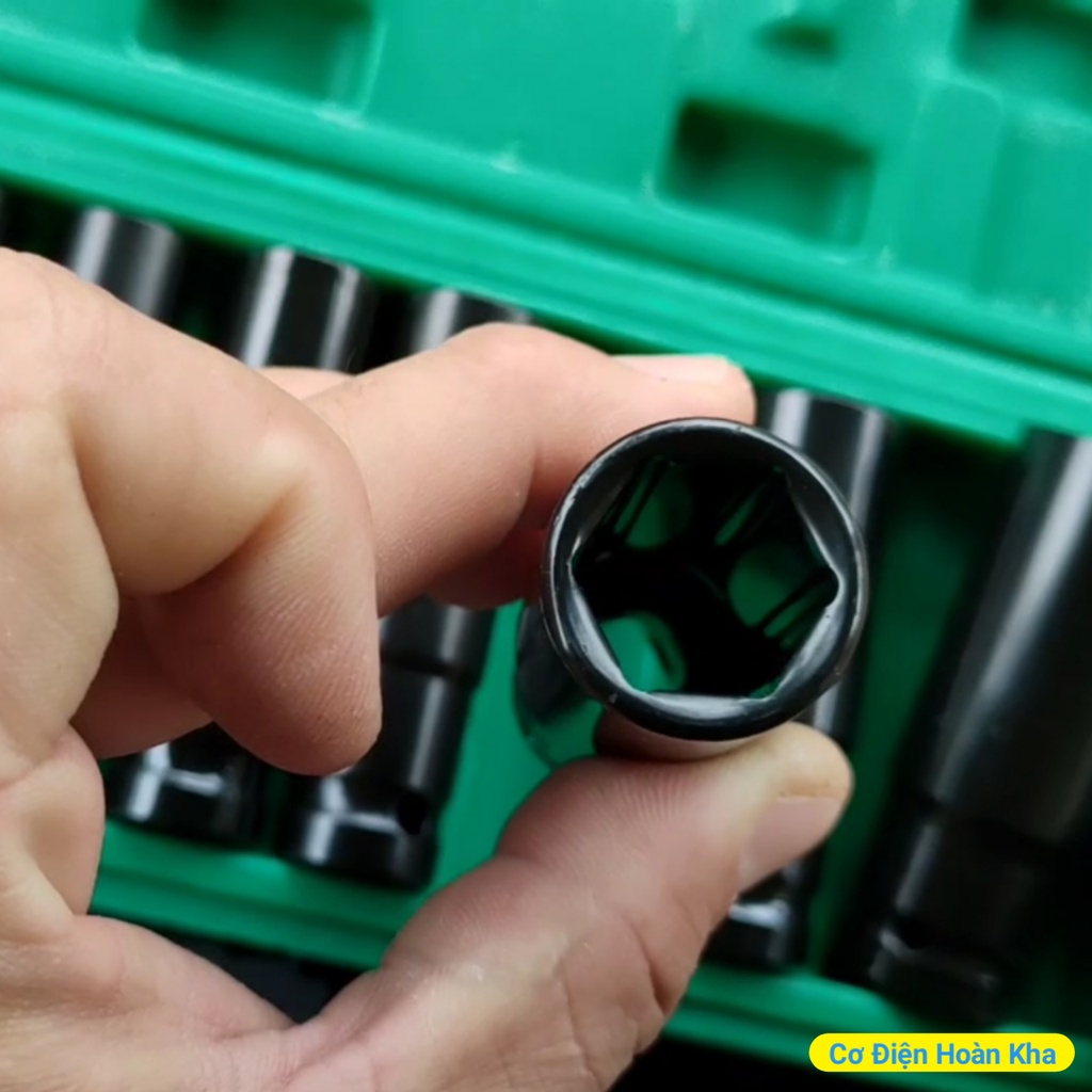 Hộp 10 đầu khẩu dài 78mm 1/2 dùng cho Máy Siết Bulong