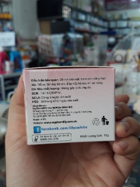Kem mụn Lily White 16g