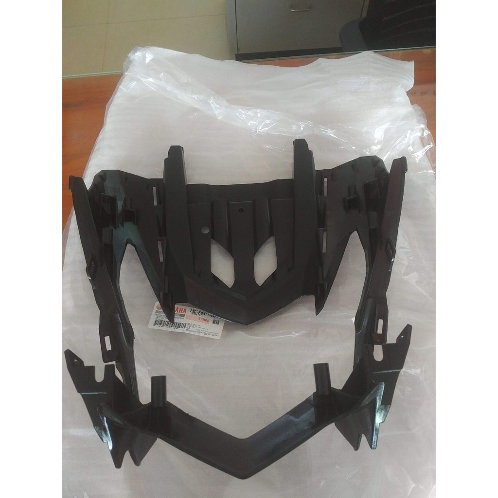 Ốp viền đèn pha đen Nouvo 6 Yamaha