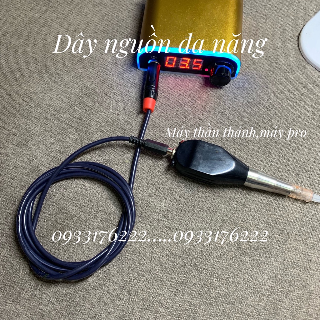 Dây chia nguồn đa năng dùng cho tất cả các loại máy phun xăm