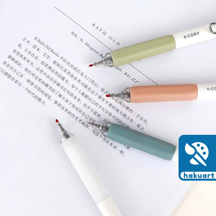 Bút Gel COSY GP9131 Mực Đen Họa Tiết Nhật Bản - Văn Phòng Phẩm Haku