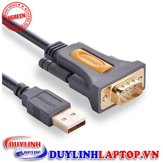 Cáp chuyển đổi usb to com rs232 cao cấp dài 2m chính hãng ugreen 20222 - cáp usb to com rs232 chất lượng cao