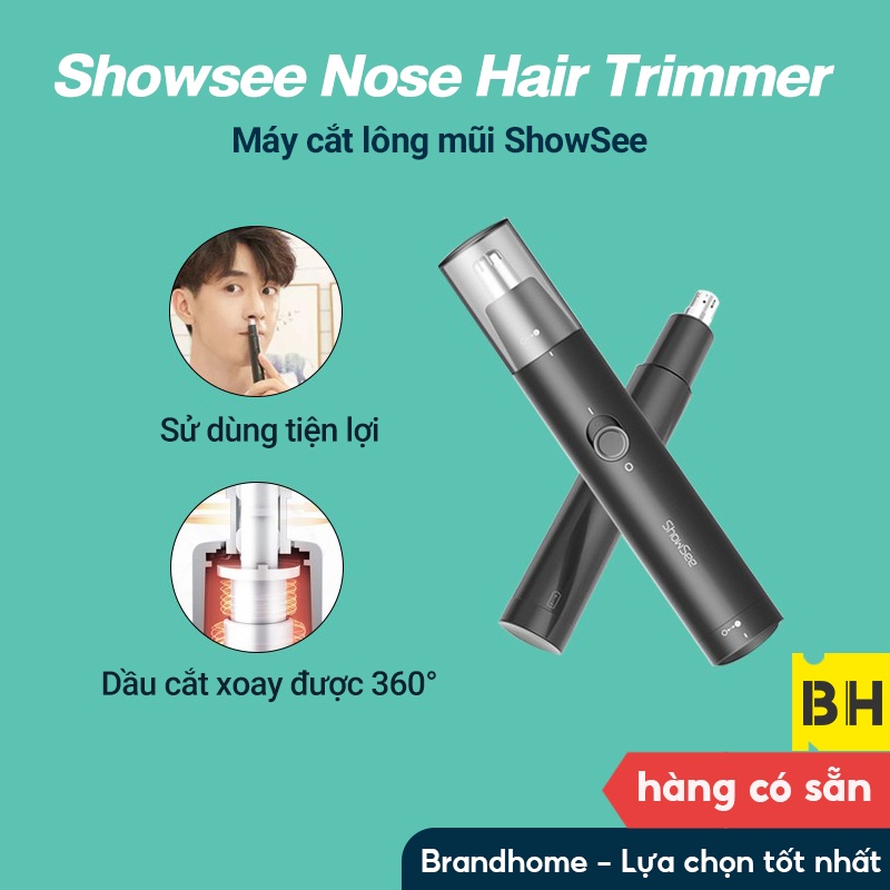Máy cắt lông mũi Máy tỉa lông mũi Xiaomi ShowSee C1-BK