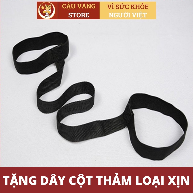 Thảm tập gym CẬU VÀNG dày 10mm, chống trượt tại nhà, CHỐNG CHẤN THƯƠNG ĐẦU GỐI