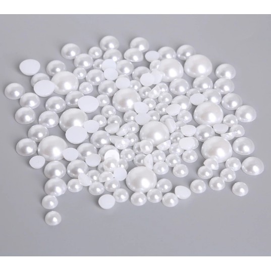 Hạt trai nửa 8-10mm
