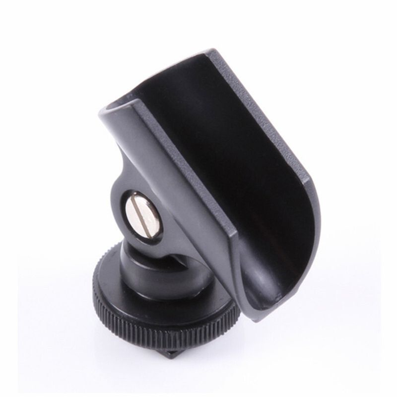 Giá Đỡ Micro Bằng Nhựa Có Kẹp Giữ Cố Định Tiện Dụng