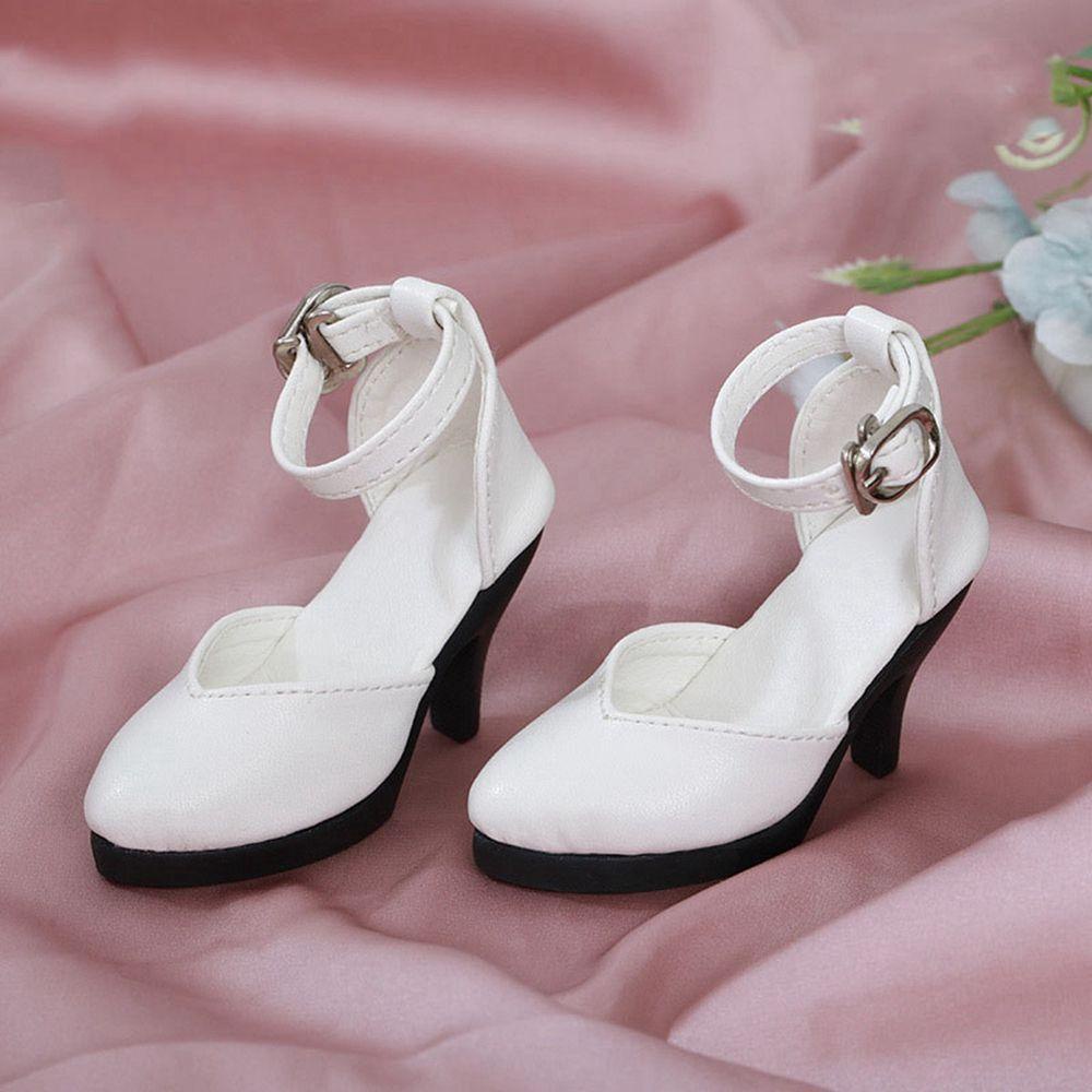 RAINBOW Giày Búp Bê Công Chúa Bằng Da PU Với 3 Kiểu Khác Nhau Dùng Cho Búp Bê