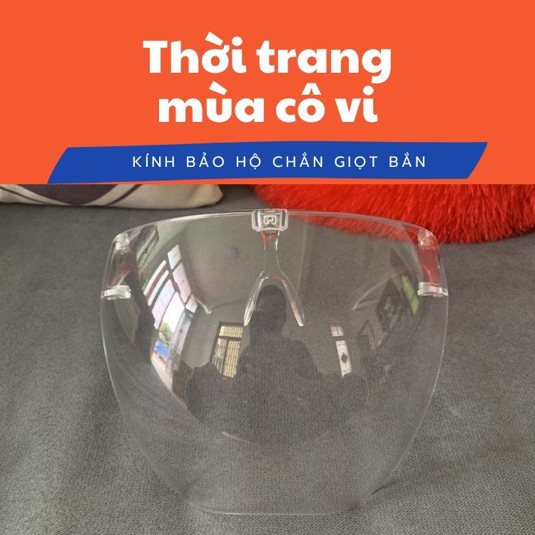 Kính Mica Trong Face Shield Chống Giọt Bắn Bảo Hộ Phòng Dịch FC01 [Shop CEC]