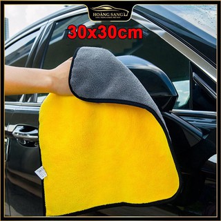 Khăn lau xe ô tô xe máy siêu thấm siêu mịn