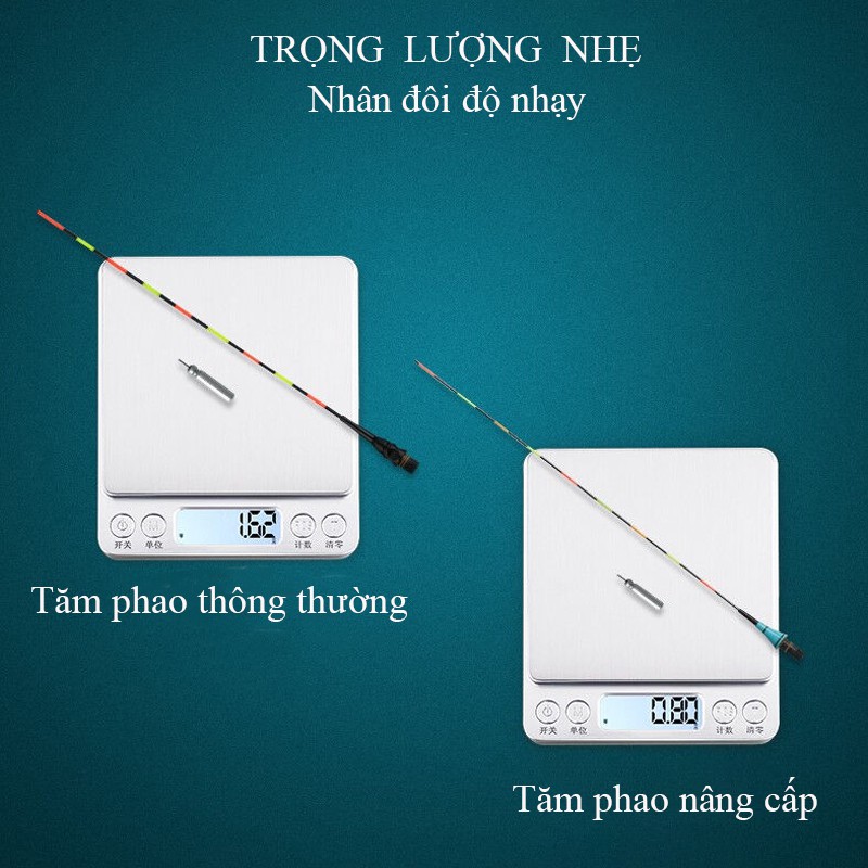 [Tặng Pin] Phao Câu Đài Ngày Đêm Kawasawa tăm phao đa dạng truyền thông tin siêu nhạy cao cấp PC-23