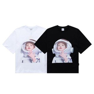 Áo Thun Cotton Ngắn Tay In Chữ Cá Tính Cho Nam Nữ ADLV