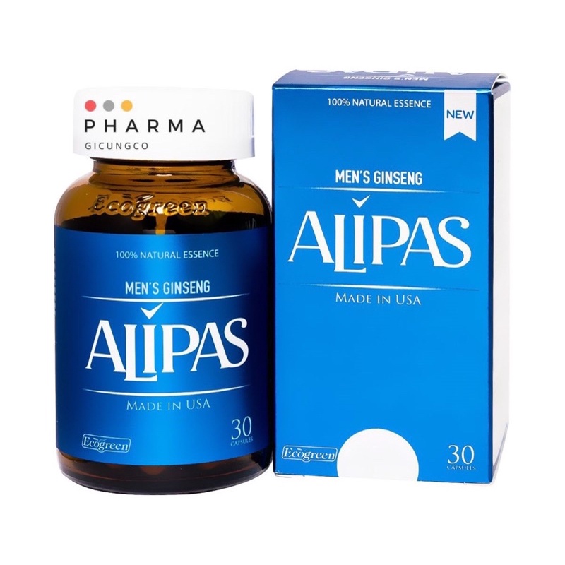 SÂM ALIPAS VIÊN UỐNG TĂNG CƯỜNG SINH LÝ NAM