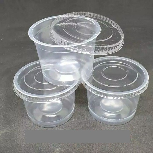 1 Bộ 5 Cốc Nhựa Trong Suốt Dung Tích 50ml Dùng Để Đựng Kem/Nước Ép/Kem/Nước Ép Ly Uống Nước Ép Trái Cây Bằng Thủy Tinh Trong Suốt