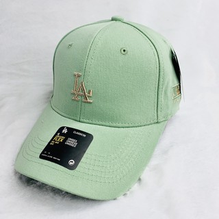 Nón lưỡi trai nam, mũ lưỡi trai nữ nhiều màu, thêu chữ LA nhũ vàng, phong cách Hàn Quốc unisex