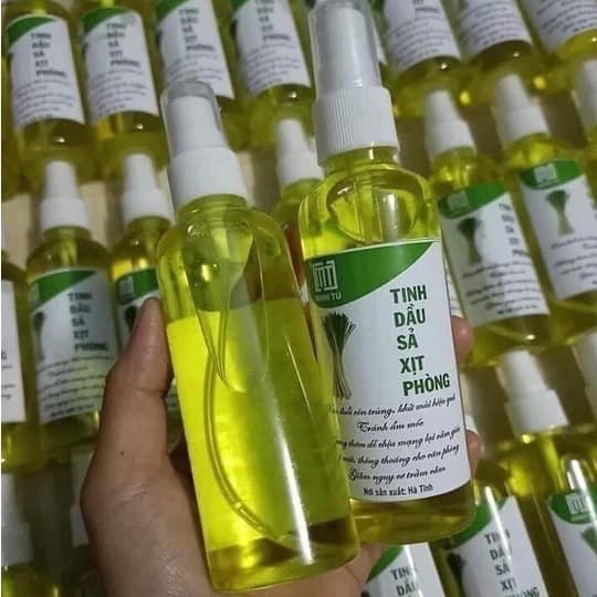 TÍNH DẦU SẢ XỊT PHÒNG CHỐNG MUỖI AN TOÀN HIỆU QUẢ - 100ML