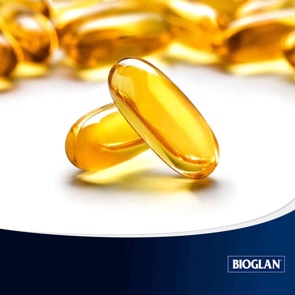 Dầu cá Bioglan Fish Oil 2000mg - 200 viên - Mẫu Mới
