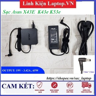 ⚡️sạc laptop asus x43e k43e k53e kích thước chân sạc thường to 5.5mm*2.5mm