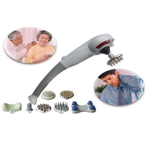 Mua máy massage cầm tay ở đâu tốt nhất?gậy massage cầm tay 7 đầu Hàn Quốc chính hãng