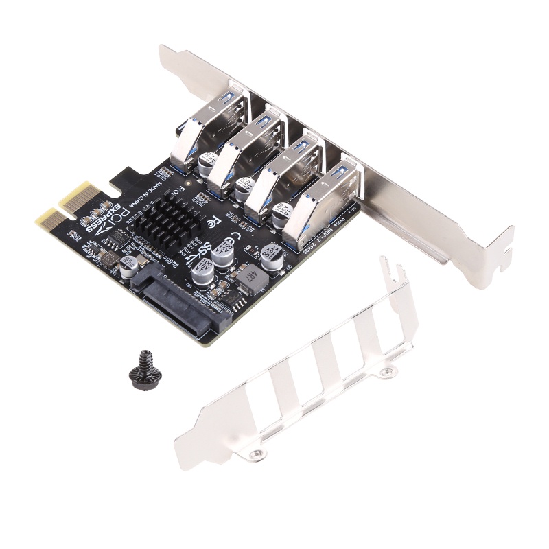 Card Mở Rộng Pcie 4 Cổng USB 3.0 5Gbps