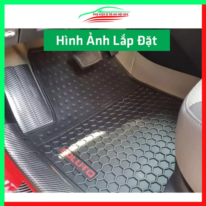 Thảm lót sàn cao su cho xe SOLUTO 2021-2022 hàng chuẩn theo xe chịu lực tốt