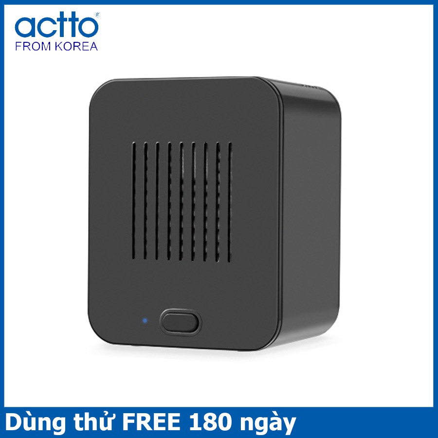 Máy lọc không khí mini hình khối tiêu chuẩn bộ lọc kép HEPA cấp H13 lọc Cube USB Air Purifer Actto ACL-05 | BigBuy360 - bigbuy360.vn