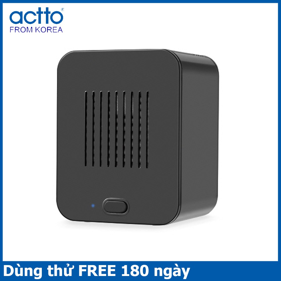 Máy lọc không khí mini hình khối tiêu chuẩn bộ lọc kép HEPA cấp H13 lọc Cube USB Air Purifer Actto ACL-05