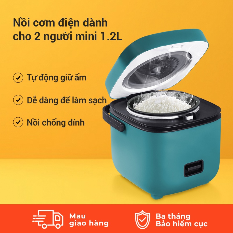 Nồi cơm điện mini ZOLELE ZB001 1.2L (Lòng nồi 800ml)
