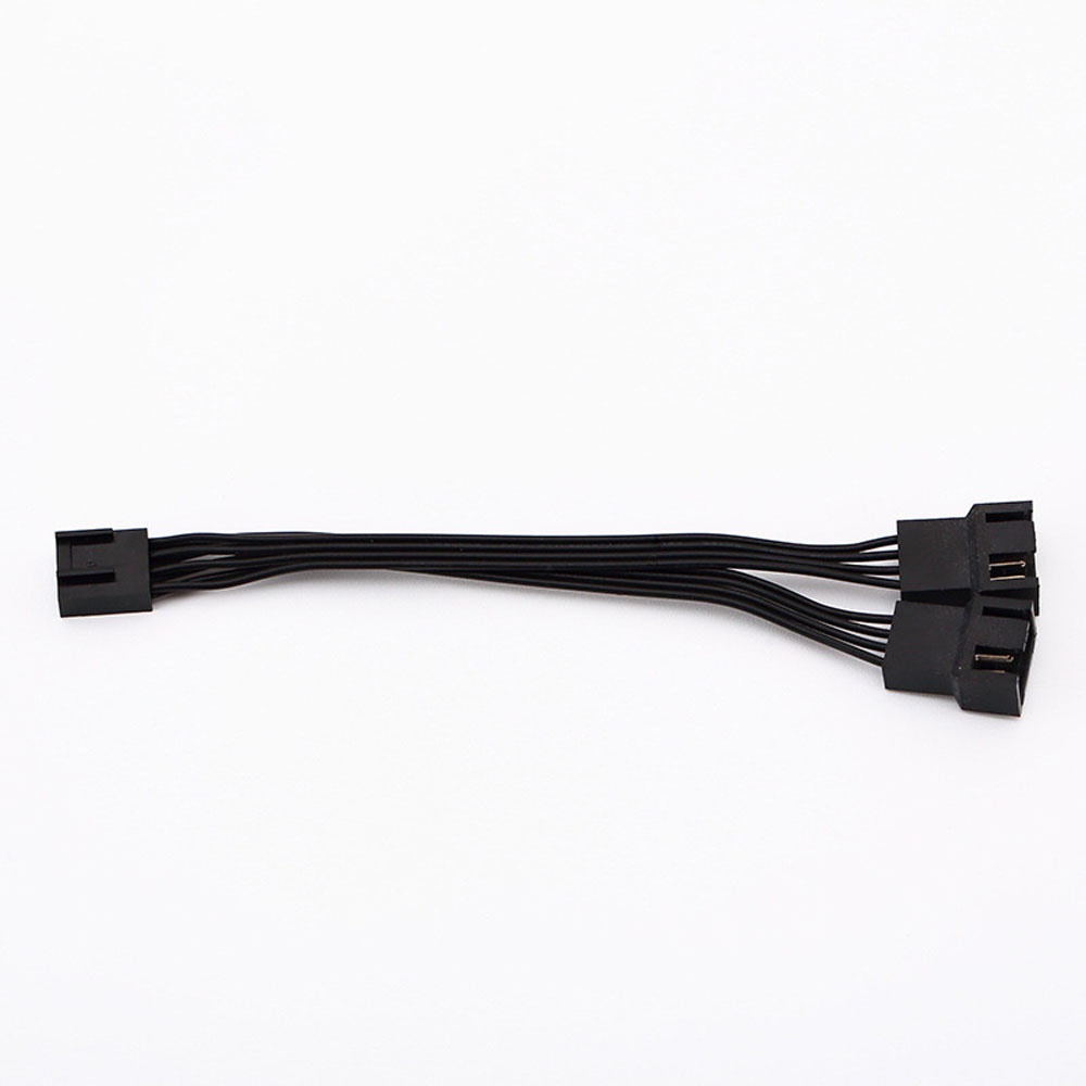 Dây Cáp Nối Dài Điều Khiển Quạt Pwm Từ 1 Sang 2 Đầu 4 Chấu Màu Đen Nhiều Màu