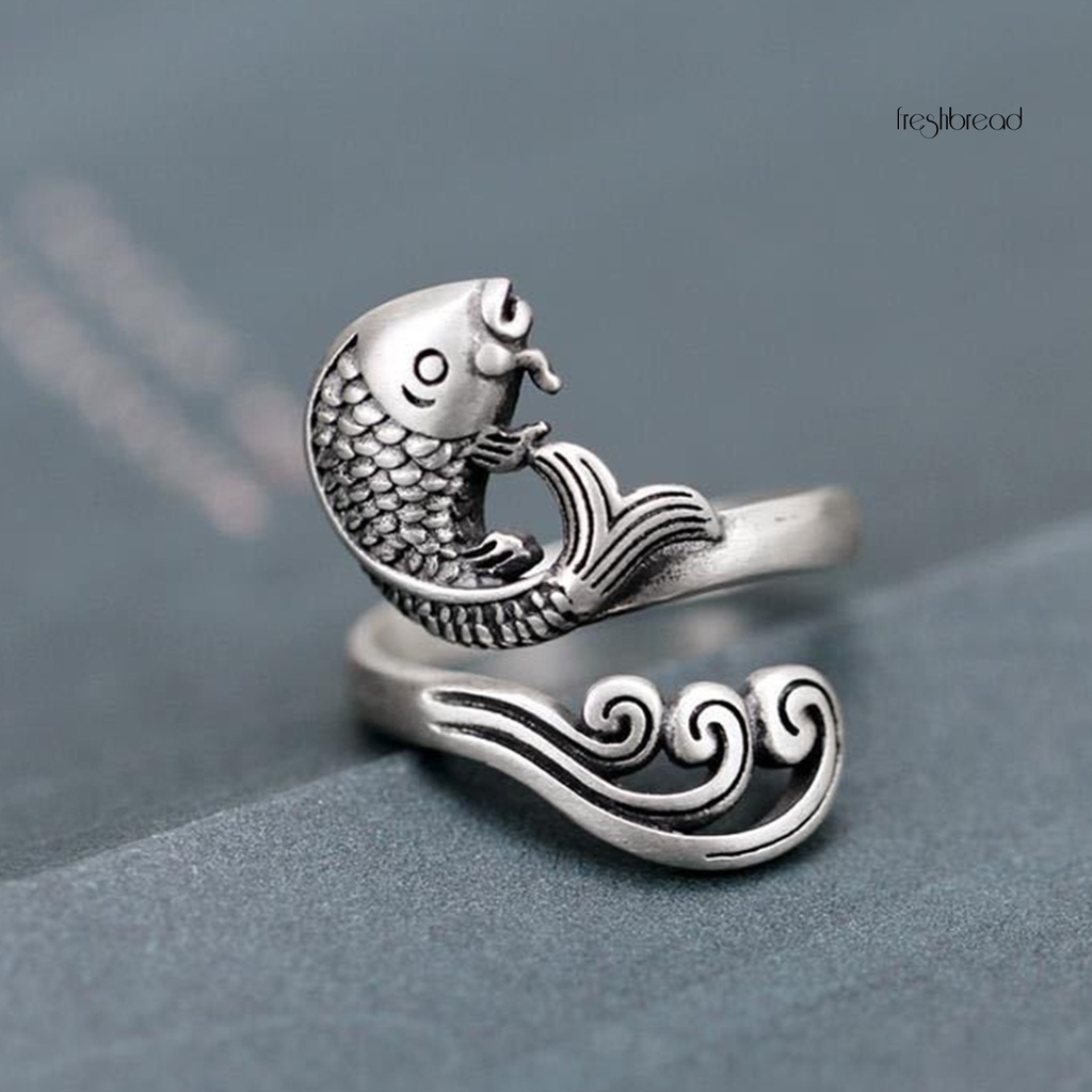 Nhẫn Hở Điều Chỉnh Được Dùng Đan Len Phong Cách Retro