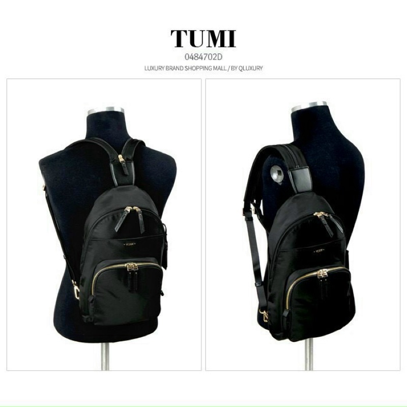 TNS - Balo Sling bag Tumie Nadia Convertible màu đen