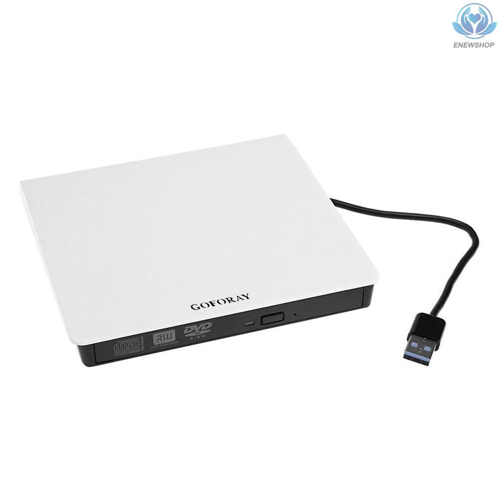 【enew】USB 3.0 Mobile External Case For 12.7mm SATA CD DVD BD-ROM BD-RE Drive Black