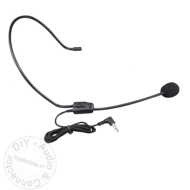 Microphone cho máy trợ giảng Shidu Camac Unizone.v.v. dây dài 1 mét