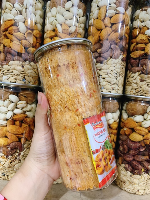 Mực cán tẩm vị hũ 200gr = 55k