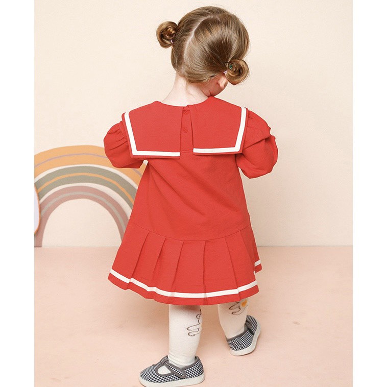 Váy bé gái Milk mile thuỷ thủ dư xịn VAY18