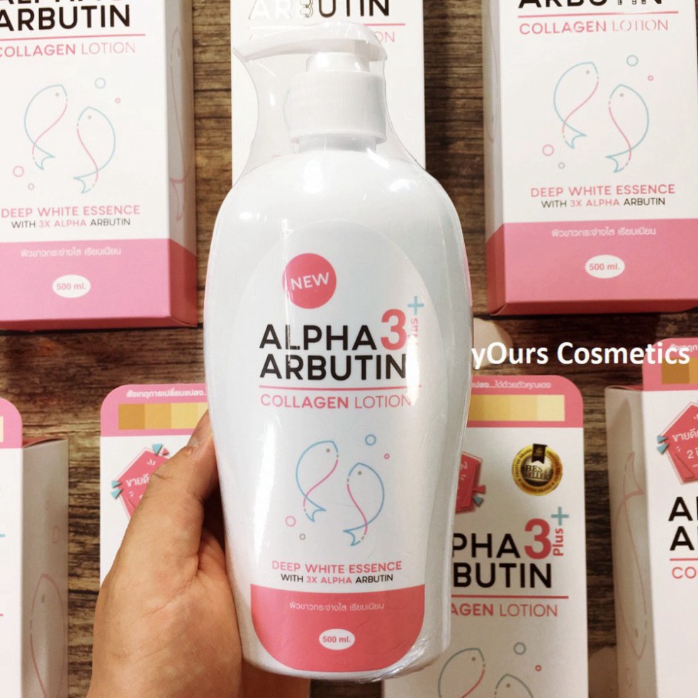 [Auth Thái] Lotion Dưỡng Thể Trắng Da Alpha Arbutin Dưỡng Trắng Da 500ml R94