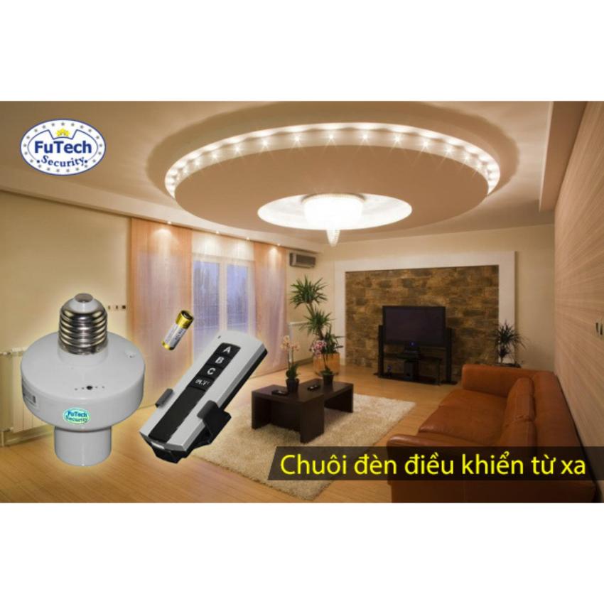 Đui đèn điều khiển từ xa 220V Loại tốt đui xoáy E27 tiện dụng
