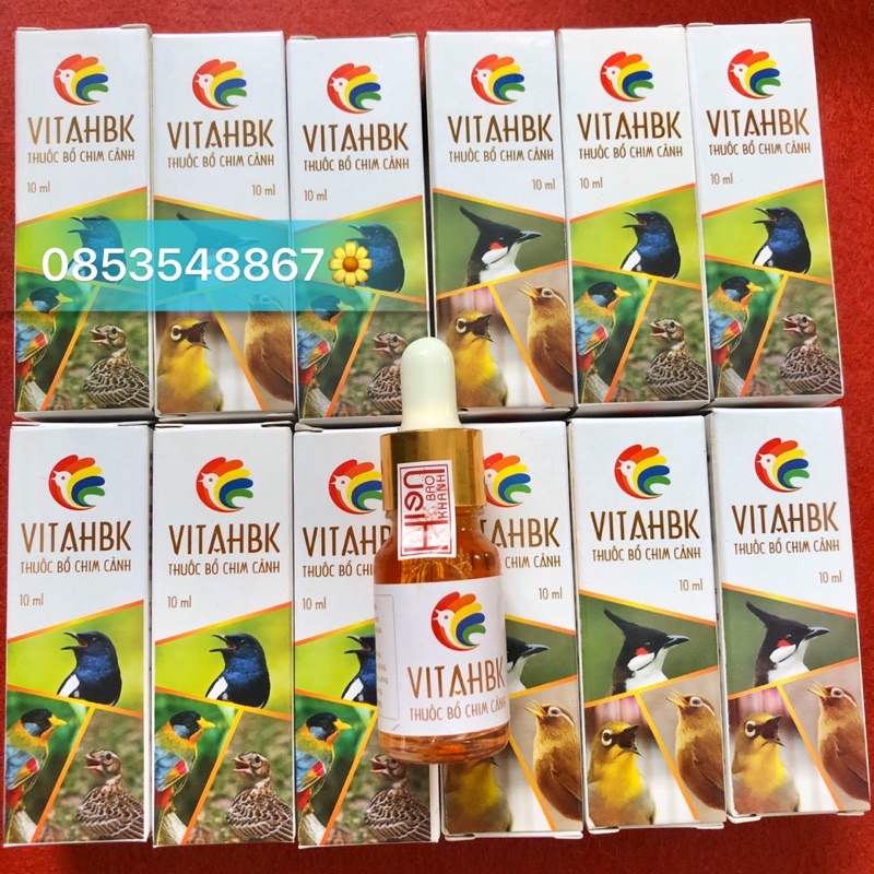 Vitamin Hiển Bảo Khánh 10ml - Thuốc Bổ Cho Chim Cảnh