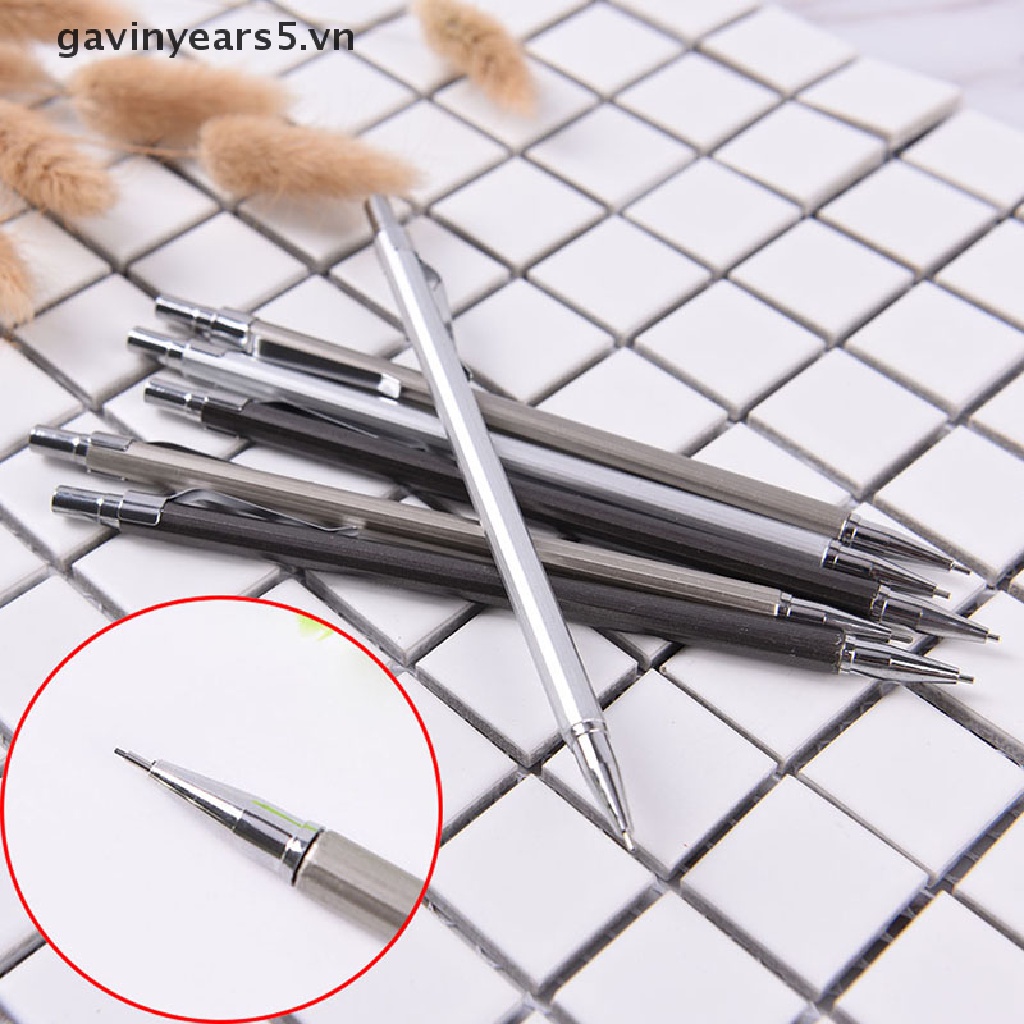 Bút chì bấm tự động 0.5/ 0.7mm bằng kim loại dành cho học sinh