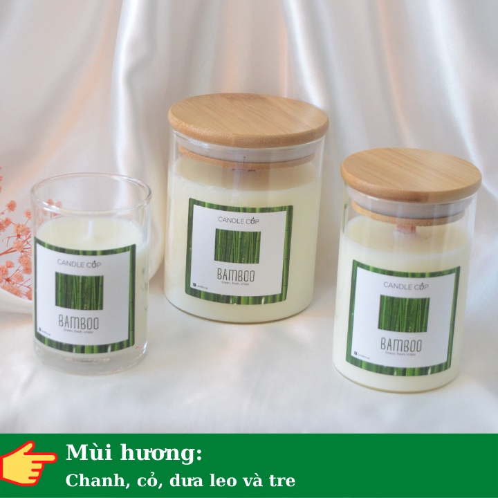 Nến thơm thư giãn AGAYA Candle Cup - Nến thơm tinh dầu cao cấp không khói