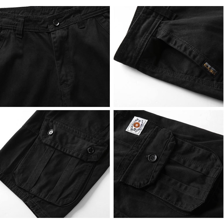 Quần Short Nam Kaki Túi Hộp Đẹp Phong Cách Và Cá Tính Alyly