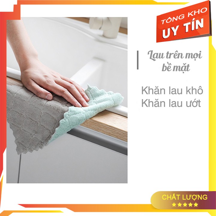 Chỉ 2K - Khăn Lau Đa Năng Siêu Thấm Nước(24*15cm)