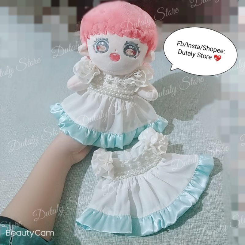 Doll bông 20cm - Set 01 váy thủy thủ mặt trăng cho búp bê kpop 20cm