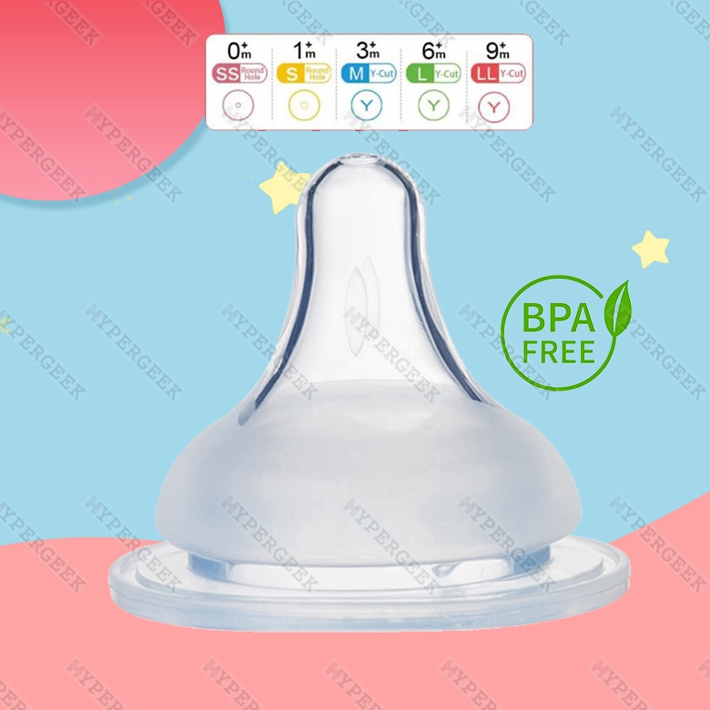 Núm Ti Giả Bằng Silicon Mềm Chống Tràn Cho Bé