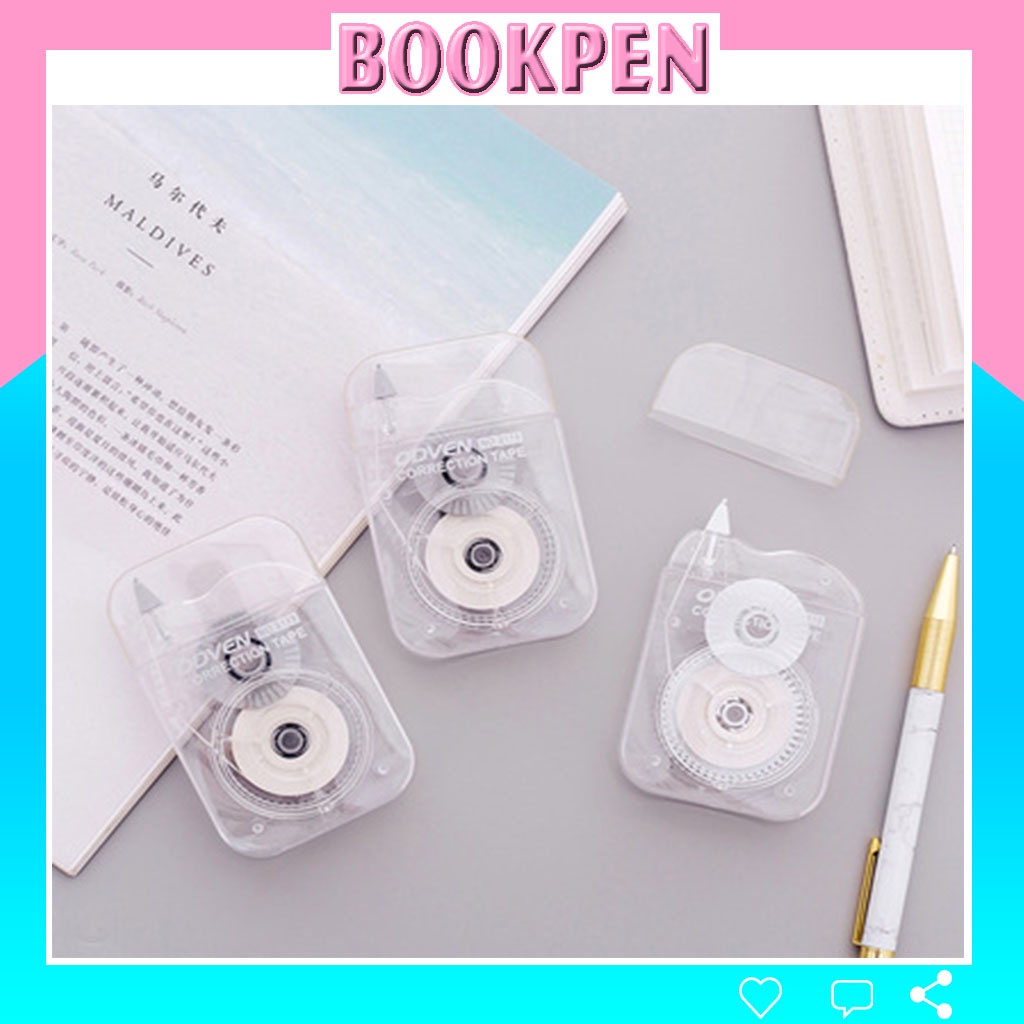 bút xóa kéo băng phong cách Basic Bookpen