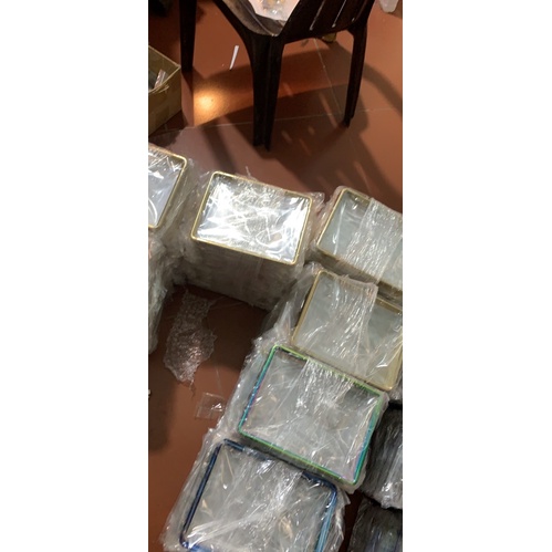 Viền biển số Khung biển số Ốp viền biển xe máy 7 màu nguyen khung